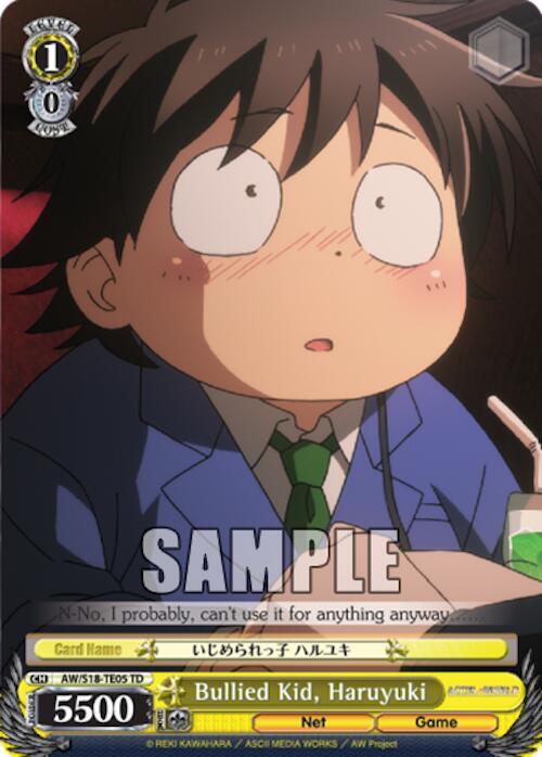 Bullied Kid, Haruyuki