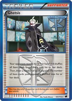 Ghetsis - 101/116 (BW Plasma Freeze) 101/116 from Deck Exclusives