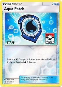 Aqua Patch - 119/145 (League Cup) [Staff] 119/145 from League & Championship Cards