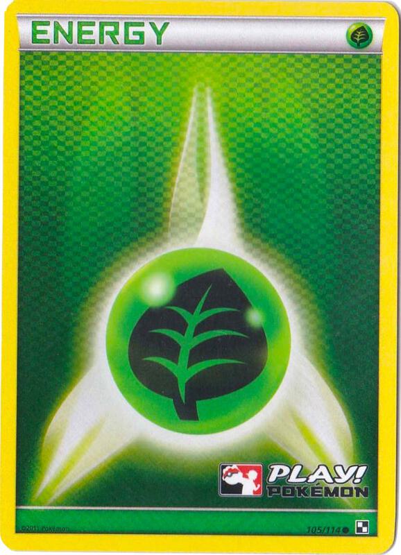 Grass Energy - 105/114 (Play! Pokemon) 105/114 from League & Championship Cards