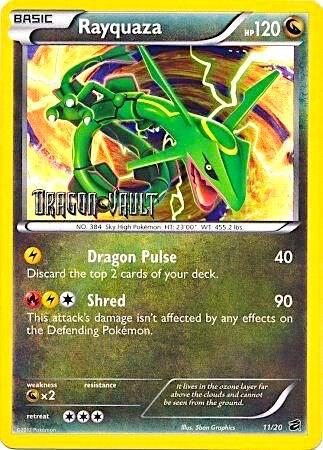 Rayquaza - 11/20 (Dragon Vault) 011/020 from Blister Exclusives