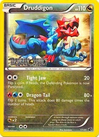Druddigon - 17/20 (Dragon Vault) 017/020 from Blister Exclusives