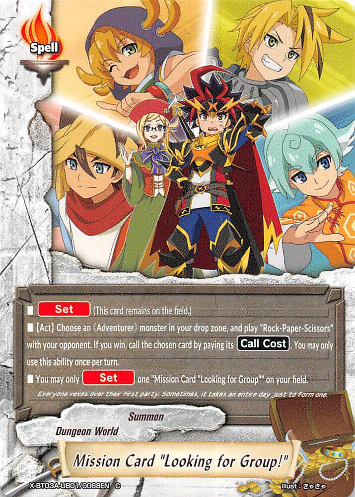 Mission Card 