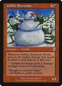 Goblin Snowman (Timeshifted)