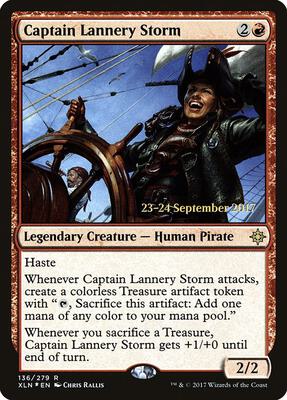 Captain Lannery Storm #136 – Prerelease Cards (Rare)