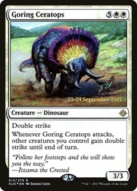 Goring Ceratops (Prerelease Cards)