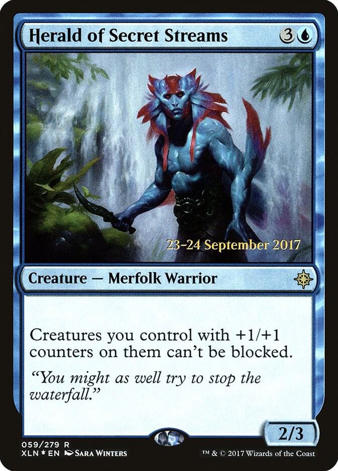 Herald of Secret Streams #59s — Ixalan Promos