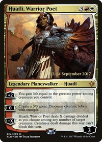 Huatli, Warrior Poet (Prerelease Cards)
