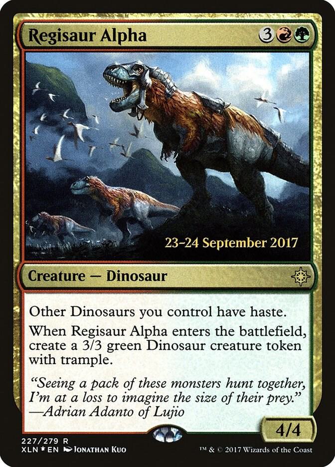 Regisaur Alpha #227s — Ixalan Promos