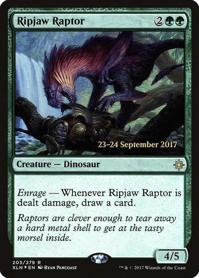 Ripjaw Raptor #203s — Ixalan Promos