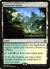 Sunpetal Grove (Prerelease Cards)
