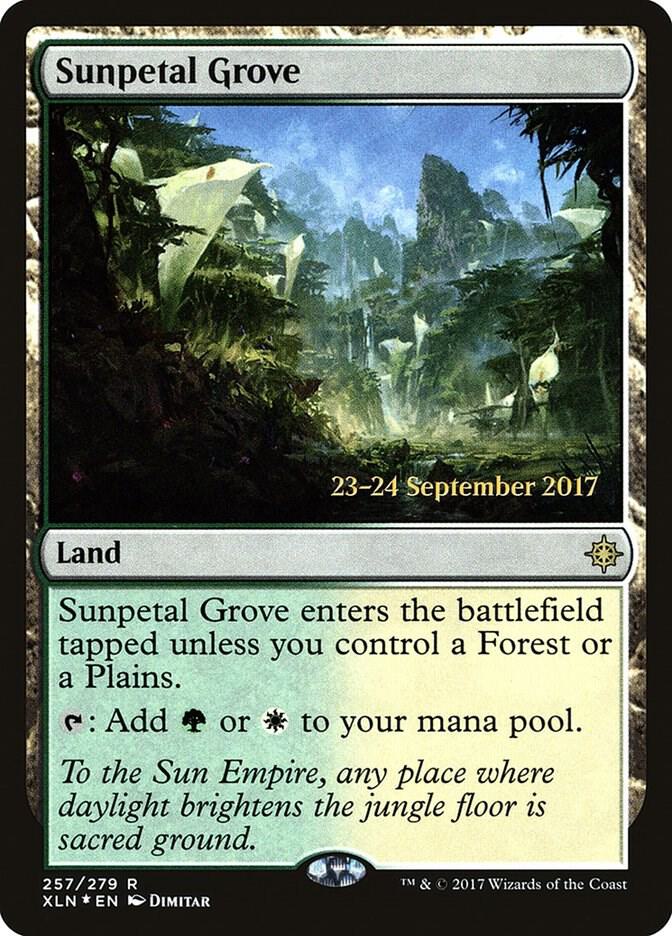 Sunpetal Grove 257 card