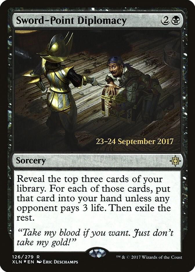 Sword-Point Diplomacy #126s — Ixalan Promos