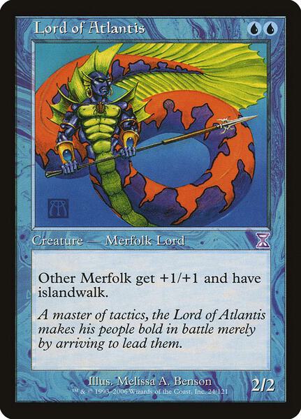 Lord of Atlantis - Timeshifted - Magic: The Gathering