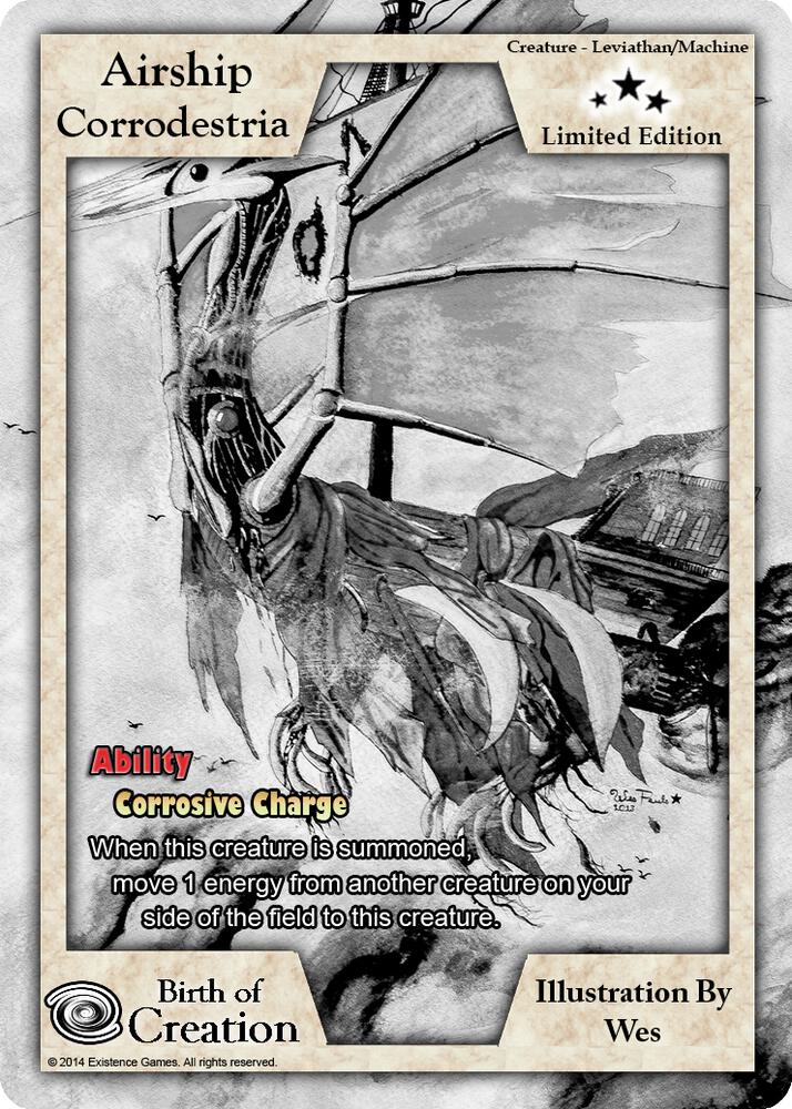 Limited Edition Sketch Cards — Exodus