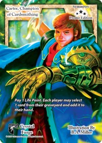 Carter, Champion of Cardsmithing (Promo Edition)