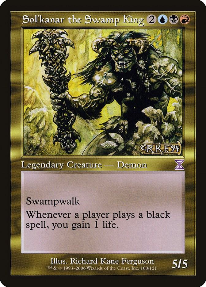 Sol'kanar the Swamp King - Timeshifted - Magic: The Gathering