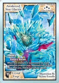 Awakened Star Glacier (First Edition)