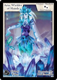 Aria, Wielder of Shards (First Edition)