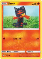 Litten card art