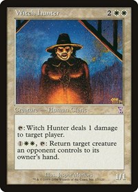 Witch Hunter - Timeshifted - Magic: The Gathering card