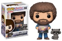 Bob Ross and Raccoon