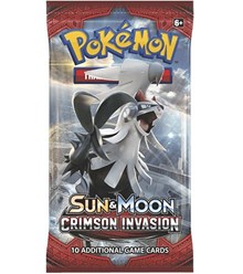 Crimson Invasion Booster Pack from SM - Crimson Invasion Pokemon card image