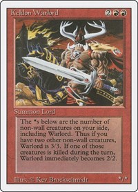 Keldon Warlord (Revised Edition)