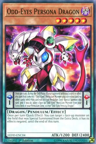 Odd-Eyes Persona Dragon - Legendary Dragon Decks - YuGiOh