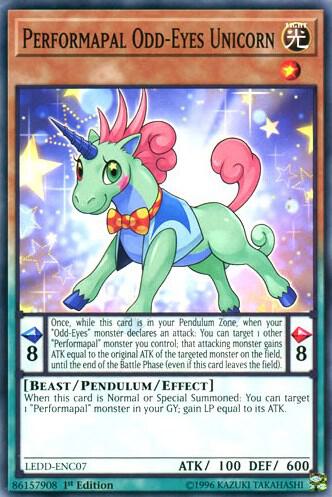 Performapal Odd-Eyes Unicorn
