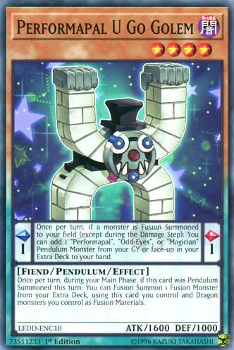 Performapal U Go Golem