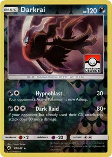 Darkrai - 87/147 (Pokemon League) #087/147 from League & Championship Cards Pokemon card image