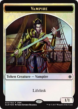 Vampire Treasure Double Sided Token