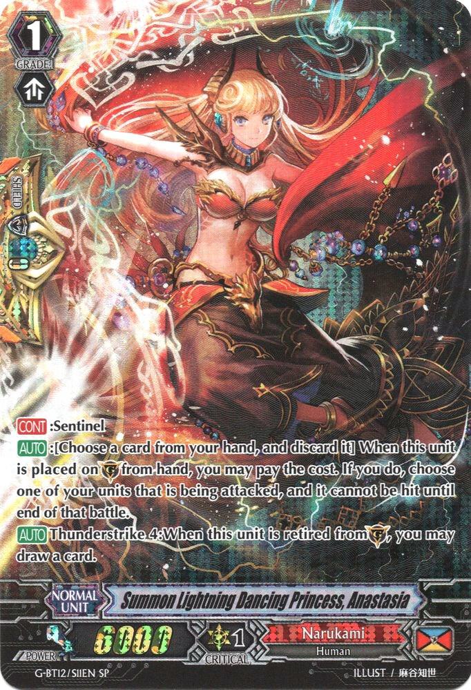 Summon Lightning Dancing Princess, Anastasia (SP)