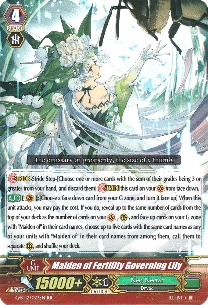 Maiden of Fertility Governing Lily