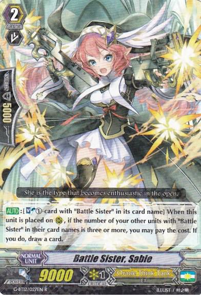 Battle Sister, Sable