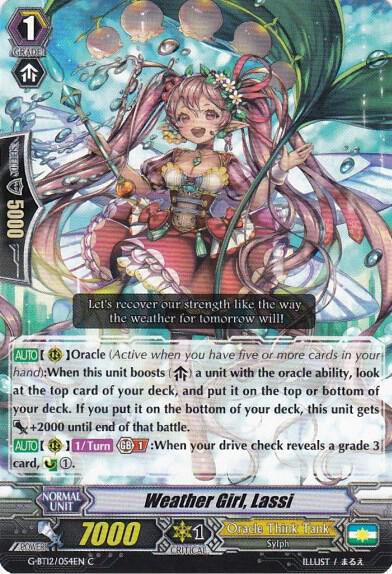 Weather Girl, Lassi