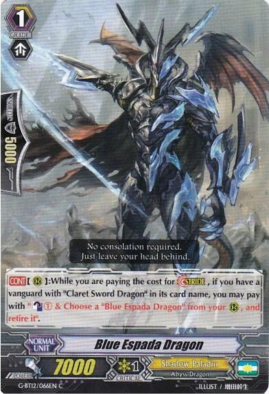 Blue Espada Dragon
