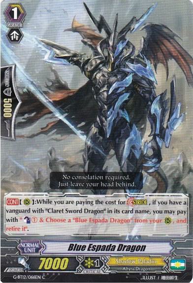 Blue Espada Dragon
