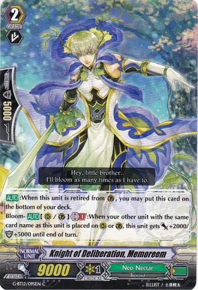 Knight of Deliberation, Memoreem