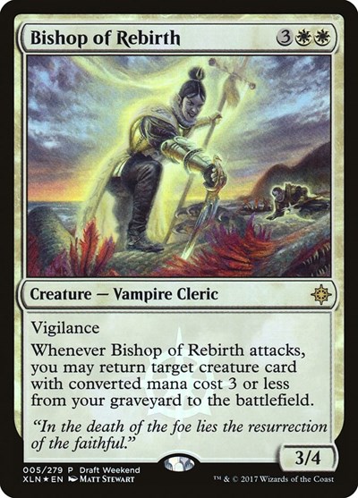 Bishop of Rebirth Draft Weekend