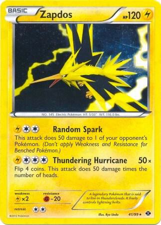 Zapdos - 41/99 (Next Destinies) 041/099 from Blister Exclusives