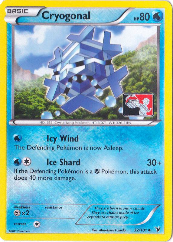 Cryogonal - 32/101 (League Promo) 032/101 from League & Championship Cards