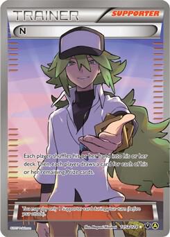 N (Supporter) - 105a/124 - Alternate Art Promos - Pokemon