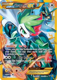 Shaymin EX - 77a/108 077a/108 from Alternate Art Promos