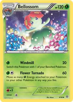Bellossom - 4/98 (Cosmos Holo) 004/098 from Miscellaneous Cards & Products