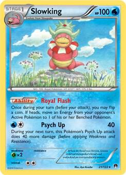 Slowking - 21/122 (Cosmos Holo) 021/122 from Alternate Art Promos