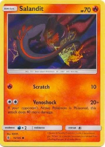 Salandit - 15/145 (Collection Promo) 015/145 from League & Championship Cards