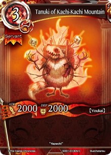 Tanuki of Kachi-Kachi Mountain