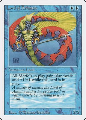 PSA10 旧枠 Lord of Atlantis 30th edition Lord of Atlantis - 30th Anniversary Promos - Magic: The